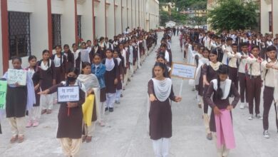 Photo of हिमालय दिवस पर विद्यालयों में हुए कार्यक्रम, छात्रों को दिलायी शपथ