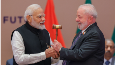 Photo of भारत ने ब्राज़ील को जी20 की अध्यक्षता से जुड़ा गैवल सौंपा