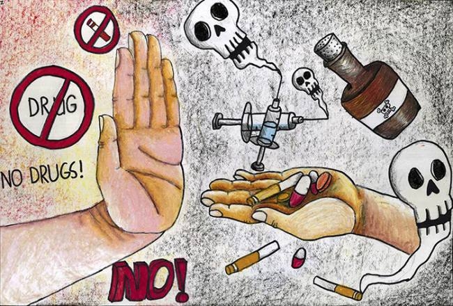 World No Tobacco Day Poster|No Smoking Poster Drawing|Say No to Tabacco  Poster Drawing|Stop Smoking - YouTube