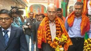 Photo of मंदिर निर्माण समिति के अध्यक्ष नृपेंद्र मिश्र ने क‍िया राम मंद‍िर पर‍िसर का दौरा…