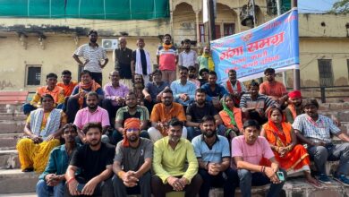 Photo of पुष्कर कुण्ड में गंगा समग्र काशी दक्षिण के कार्यकर्ताओं ने चलाया स्वच्छता अभियान