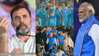 Photo of पीएम के विश्व कप देखने से भारत हारा,पीएम पनौती हैं – राहुल गाँधी…