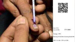 Photo of राजस्थान चुनाव: मतदाताओं को दी जा रही है क्यूआर कोड वाली पर्ची….