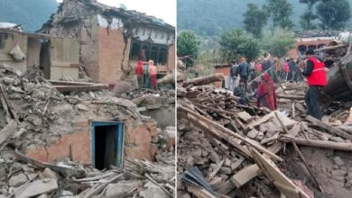 Photo of 6.4 तीव्रता से आने वाले भूकंप से ढह गई नेपाल की कई इमारतें…
