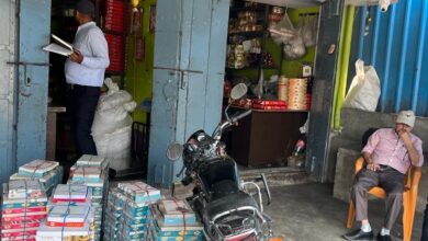 Photo of मिठाई सहित 82 हजार 290 रुपये की खाद्य पदार्थ किया गया सील…