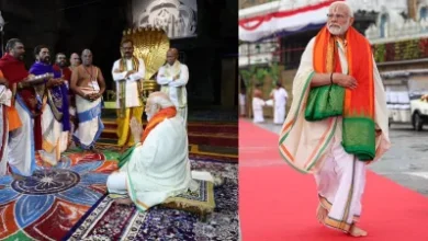 Photo of PM Modi ने तिरुपति बालाजी मंदिर में दर्शन किए