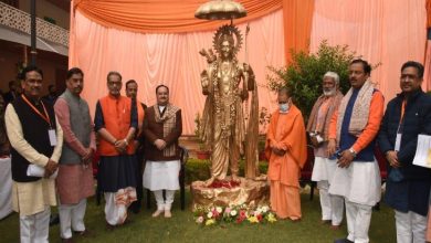 Photo of मुख्यमंत्री योगी ने भगवान श्रीराम, माता सीता का किया राज्याभिषेक