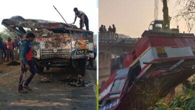 Photo of यूपी में बड़ा हादसा, यात्रियों से भरी रोडवेज बस एनएच 730 पर पलटी…