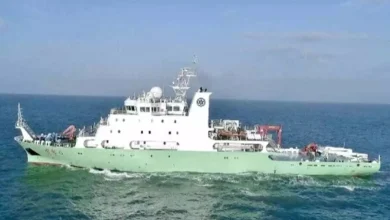 Photo of हिंद महासागर में चीनी जहाज शी यान-6….