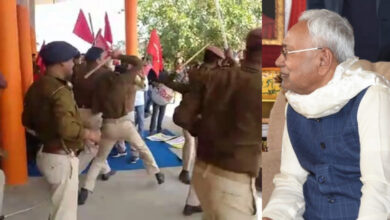 Photo of बिहार के आरा में पुलिस ने छात्रों पर लाठियां बरसाई