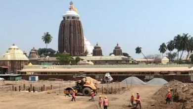 Photo of निर्माणाधीन जगन्नाथ मंदिर की दीवार ढही, पांच श्रमिक दबे