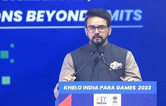 Photo of केंद्रीय मंत्री अनुराग सिंह ठाकुर ने नई दिल्ली में पहली बार खेलो इंडिया पैरा गेम्स का औपचारिक उद्घाटन किया