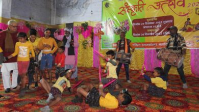 Photo of संस्कृति उत्सव कार्यक्रम में नन्हे मुन्हें बच्चों का दीवारी नृत्य सभी को भाया