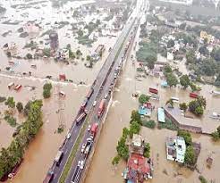 Photo of तमिलनाडु के दक्षिण जिलों में लगातार बारिश से बाढ़ जैसे हालात