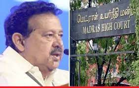 Photo of आय से अधिक संपत्ति मामला : मद्रास हाईकोर्ट ने तमिलनाडु के मंत्री और पत्नी को 3 साल जेल की सजा सुनाई, 50 लाख का जुर्माना