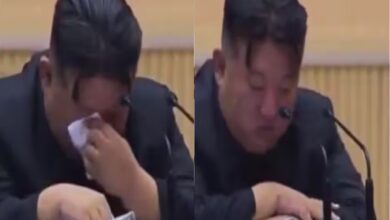 Photo of उत्तर कोरिया के नेता किम जोंग उन के छलक पड़े आंसू(tears)