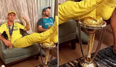 Photo of वर्ल्ड कप ट्रॉफी पर पैर रखकर फोटो खिंचवाने वाले ऑस्ट्रेलियाई खिलाड़ी मिचेल मार्श ने तोड़ी चुप्पी…