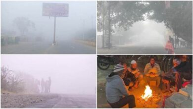 Photo of धुंध-कोहरे से ढका उत्तर भारत 