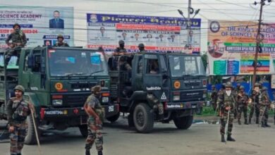 Photo of मणिपुर में सुरक्षा बलों को गोलियों से छलनी मिला एक शव