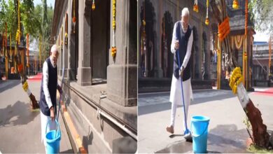 Photo of पीएम ने दिया स्वच्छता का संदेश कालाराम मंदिर किया साफ
