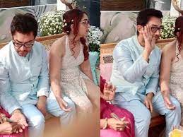 Photo of बेटी आयरा की शादी में खूब रोए आमिर खान…