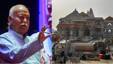Photo of आरएसएस प्रमुख ने अयोध्या में मंदिर निर्माण के लिए ह‍िंदुओं के संघर्ष का किया उल्लेख