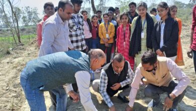 Photo of जेएनसीयू में कृषि फार्म पर फल एवं सब्जियों का पौधरोपण