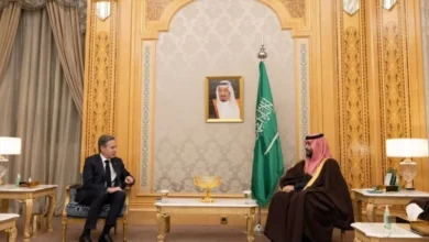 Photo of US विदेश मंत्री एंटनी ब्लिंकन ने सऊदी अरब के क्राउन प्रिंस मोहम्मद बिन सलमान अल सऊद से की मुलाकात, गाजा की जरूरतों पर किया चर्चा…