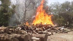 Photo of लकड़ी के ढेर में लगी आग, हुआ हजारों का नुकसान…