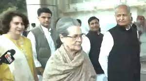 Photo of राज्यसभा चुनाव के लिए सोनिया गांधी ने नामांकन पत्र किया दाखिल…