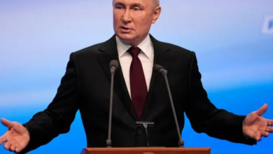 Photo of  व्लादिमीर पुतिन ने राष्ट्रपति चुनाव में एक बार फिर जीत हासिल की
