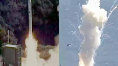 Photo of स्पेस वन का रॉकेट उड़ान भरने के बाद फटा