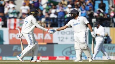 Photo of भारत-इंग्लैंड के बीच पांचवें टेस्ट के तीसरे दिन का खेल जारी, रोहित-गिल और यशस्वी ने हासिल की बड़ी उपलब्धि…