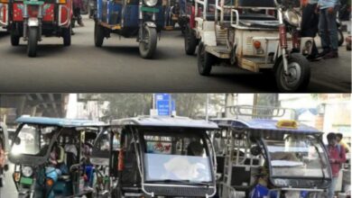 Photo of राजधानी में हर क्षेत्र के बीच चौराहे पर ई- रिक्शा की वजह भीषण जाम