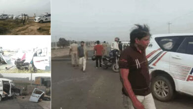 Photo of दिल्ली जाते श्रद्धालुओं की सोनीपत में कार पलटी, तीन की मौत