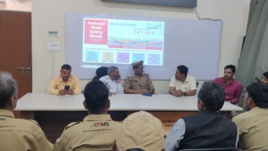 Photo of सड़क सुरक्षा पखवाड़ा के तहत कार्यक्रम का आयोजन, ट्रैफिक नियमों की विस्तार से दी गई जानकारी