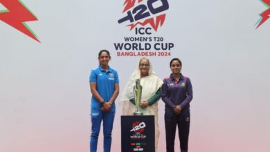 Photo of महिला टी20 विश्व कप 2024 : भारत 4 अक्टूबर को न्यूजीलैंड के खिलाफ करेगा अभियान की शुरुआत