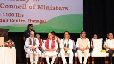 Photo of पेमा खांडू के लगातार तीसरी बार मुख्यमंत्री बनने पर जेपी नड्डा ने दी बधाई, बताया ऐतिहासिक क्षण