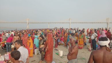 Photo of गंगा दशहरा पर हजारों श्रद्धालुओं ने लगाई आस्था की डुबकी
