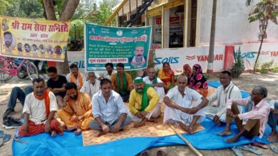 Photo of भाकियू धर्मेंद्र का भूख हड़ताल का तीसरा दिन