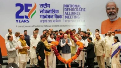 Photo of देश में सियासत गर्म, एनडीए की बैठक के लिए नीतीश और चंद्रबाबू नायडू पहुंचे दिल्ली