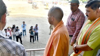 Photo of वाराणसी में प्रधानमंत्री के जनसभा स्थल का मुख्यमंत्री ने किया निरीक्षण