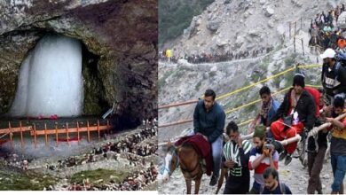 Photo of अमरनाथ तीर्थयात्राः 4,889 श्रद्धालुओं का नया जत्था जम्मू से कश्मीर के लिए रवाना