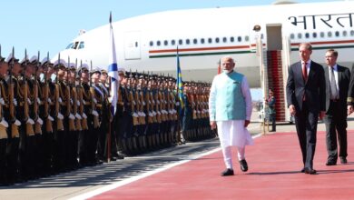 Photo of प्रधानमंत्री मोदी रूस की दो दिवसीय यात्रा पर मॉस्को पहुंचे