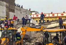 Photo of सूरत में ढही पांच मंजिला इमारत के मलबे से निकाले गए 7 शव, बचाव अभियान जारी