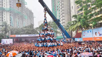 Photo of कृष्ण जन्माष्टमी के अवसर पर दही हांडी उत्सव के दौरान 245 लोग घायल