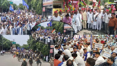 Photo of भारत बंद को लेकर सपा-बसपा समेत अन्य दलों का प्रदर्शन