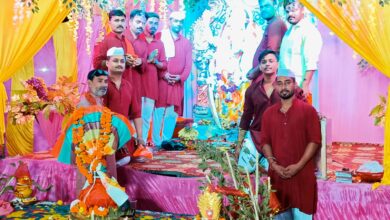 Photo of गणेश महोत्सव पर गायत्री परिवार द्वारा विशेष पूजा अर्चना कार्यक्रम का हुआ आयोजन