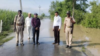 Photo of पुरैना रघुनाथपुर तथा करमोहना में भादा नदी का कटान तेज