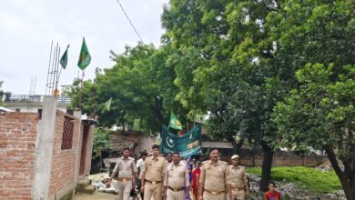 Photo of कोठी इंस्पेक्टर ने जुलूस संभाली कमान शांतिपूर्वक पर्व संपन्न